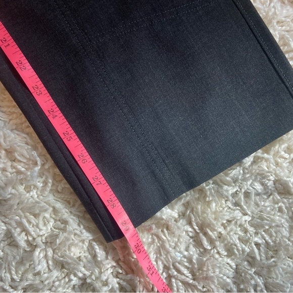 Athleta | Women’s Gray Canyon Casual Wool Blend Zip Calf Pockets Pants Size 10 - Picture 13 of 13